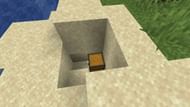 X marks the spot! (Image via Minecraft)